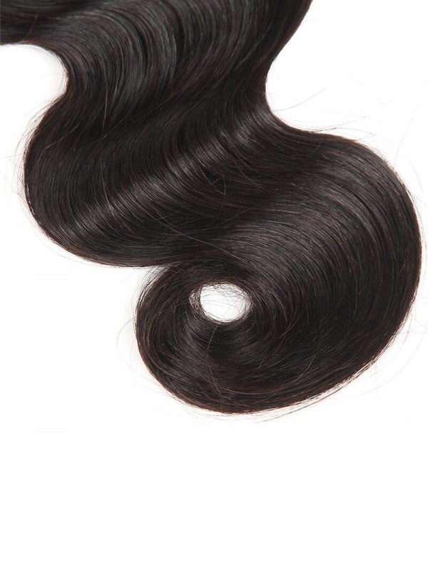 Body Wave Human Hair 4*4 lace Closure Peruvian 1pc