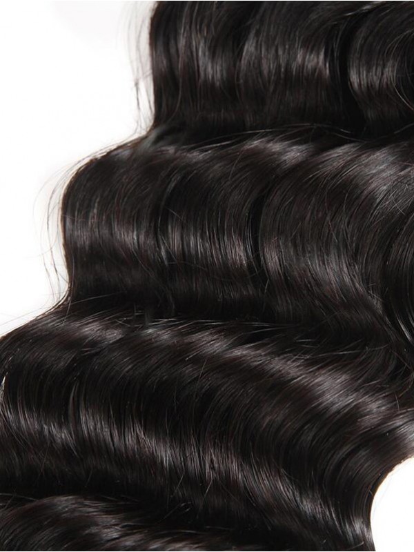 Brazilian Human Hair Loose Deep Wave 4x4 Lace Closure 1pc