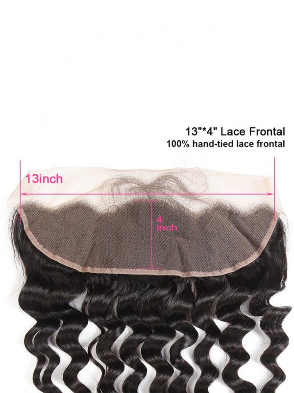 Peruvian Hair 13x4 Loose Deep Wave Lace Frontal