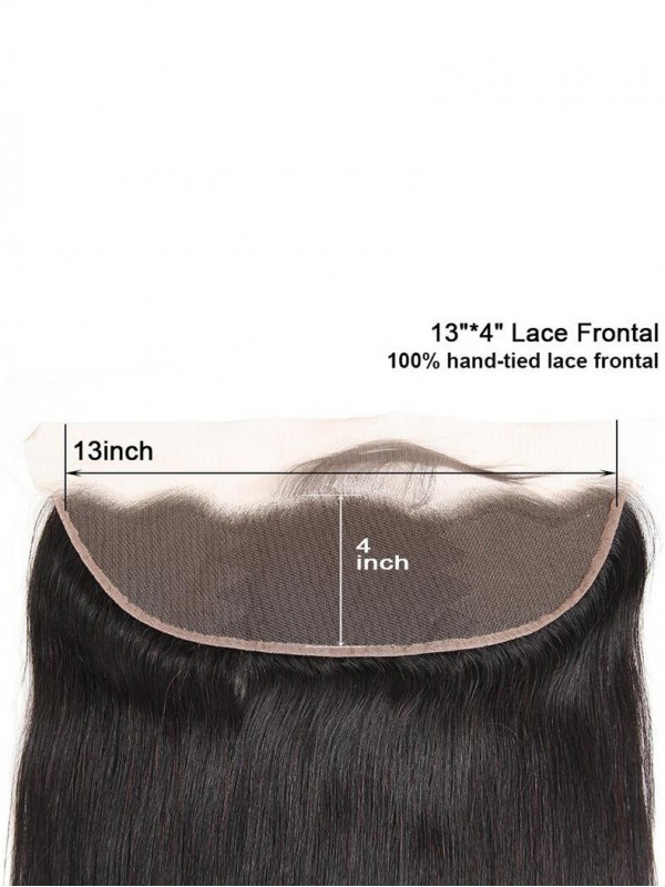 Brazilian Straight Virgin Hair 13*4 Lace Frontal
