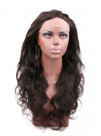 Body Wave Unprocessed Peruvian Human Hair 360 Lace Frontal