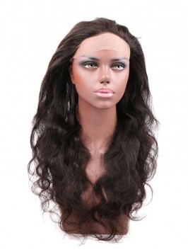 Body Wave Unprocessed Peruvian Human Hair 360 Lace...