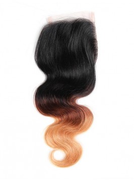 Brazilian Virgin Hair Body Wave Lace Closure 1B/4/...