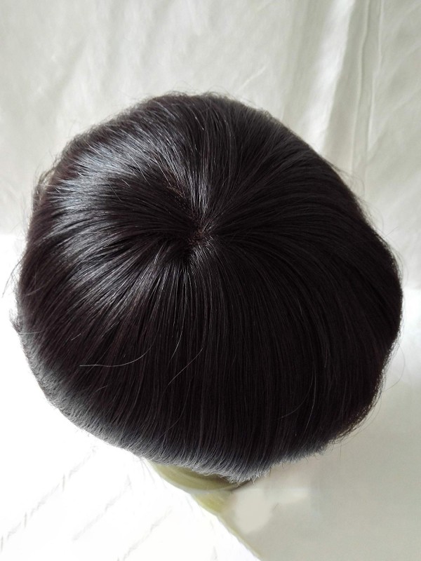 Mens Toupee Size 8x10 Inch Color 1B