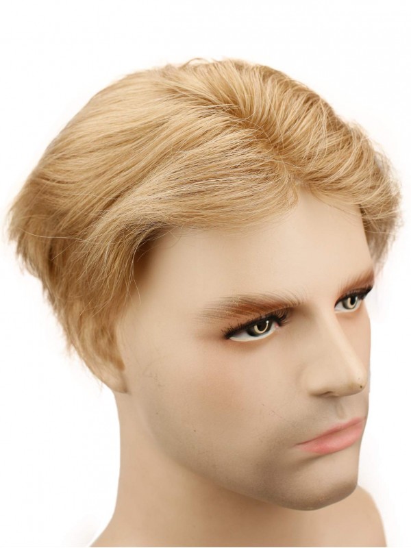 Men’s Toupee Thin Skin Hair Pieces 10"x8"