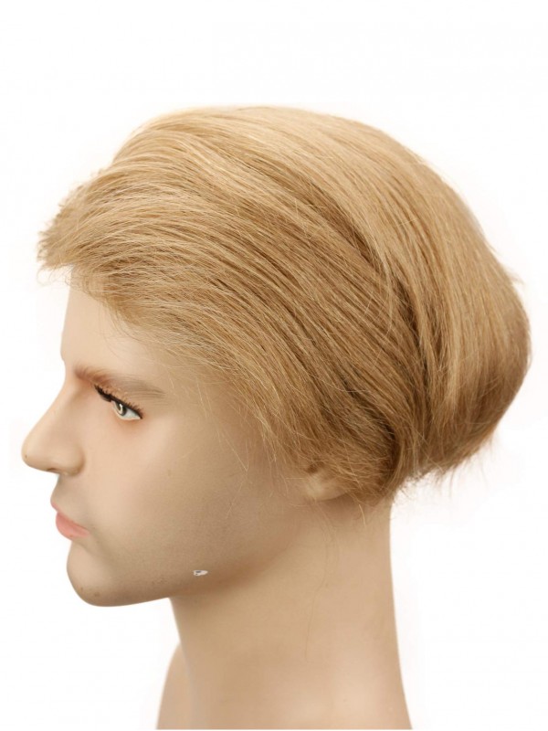Men’s Toupee Thin Skin Hair Pieces 10"x8"