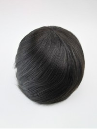 Black Mono Toupee for Men