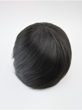 Black Mono Toupee for Men