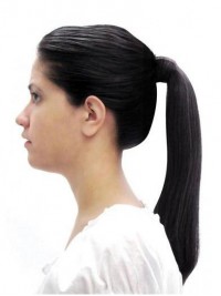 Straight Easy Attach Synthetic Ponytail For Ladies