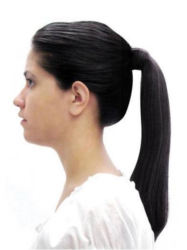 Straight Easy Attach Synthetic Ponytail For Ladies