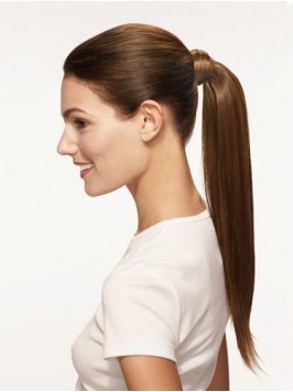 Straight Easy Attach Synthetic Ponytail For Ladies