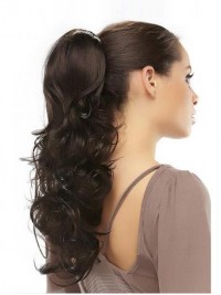 Water Wave Easy Attach Synthetic Ponytails For Ladies