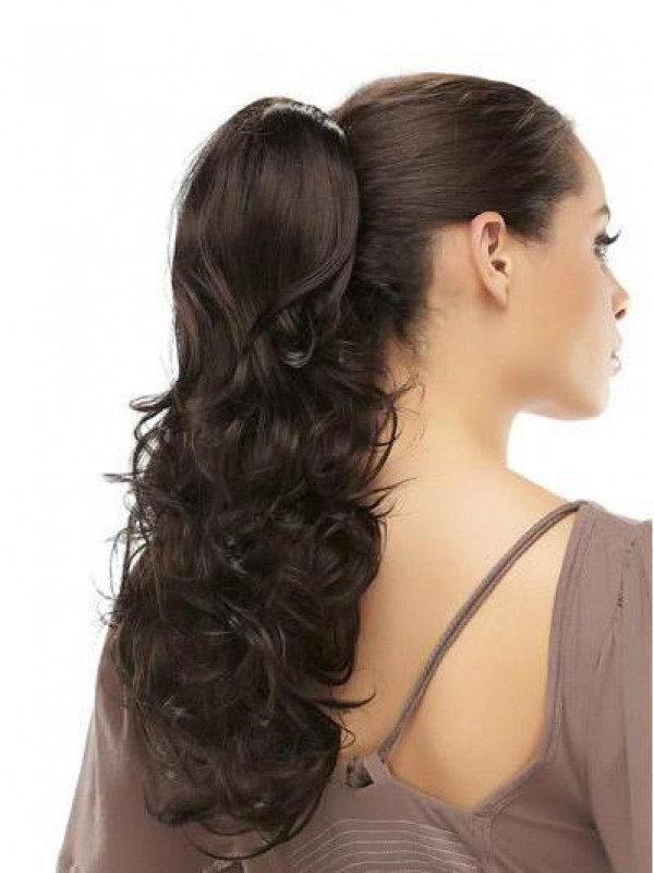 Water Wave Easy Attach Synthetic Ponytails For Ladies