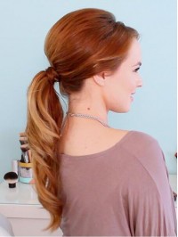 Loose Wave Easy Attach Remy Human Hair Ponytail