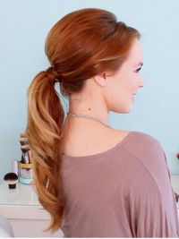Loose Wave Easy Attach Remy Human Hair Ponytail