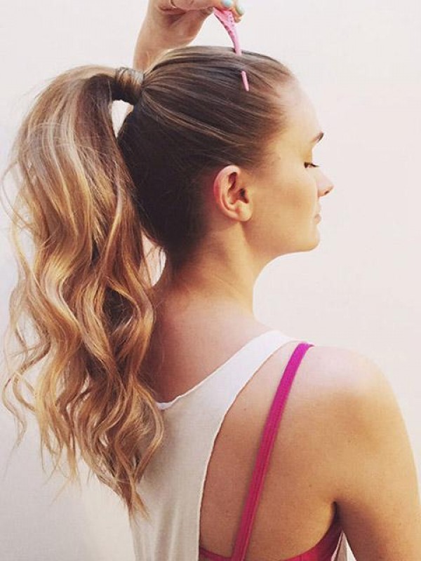 Wave Easy Attach Remy Human Hair Ponytail