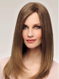 Straight Full Lace Long Remy Human Hair Wigs