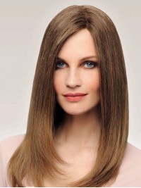 Straight Full Lace Long Remy Human Hair Wigs