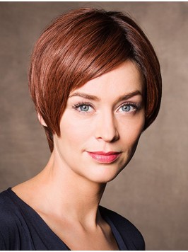 Short Straight Capless Synthetic Wigs