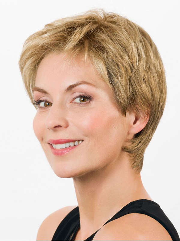 Full Lace Synthetic Straight Short Wigs