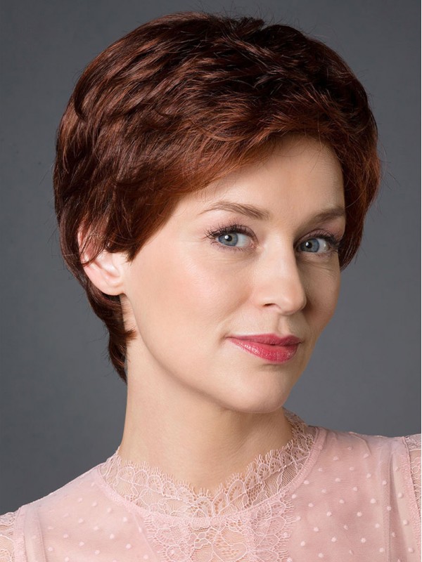 Full Lace Synthetic Straight Short Wigs