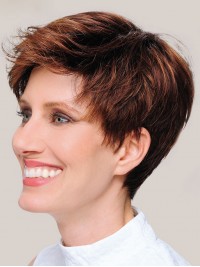 Short Straight Capless Synthetic Wigs