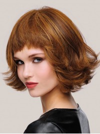 Full Lace Short Wavy Bob Synthetic Wigs