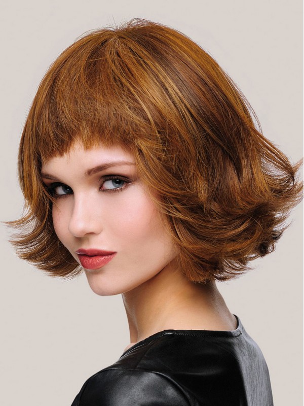 Full Lace Short Wavy Bob Synthetic Wigs