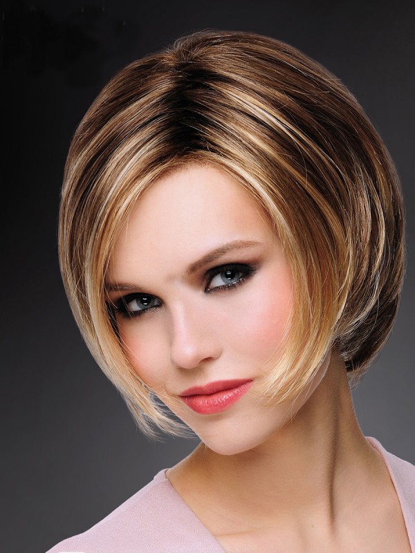 Bob Short Straight Synthetic Capless Wigs