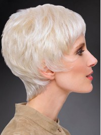 Short Straight Full Lace Synthetic Wigs