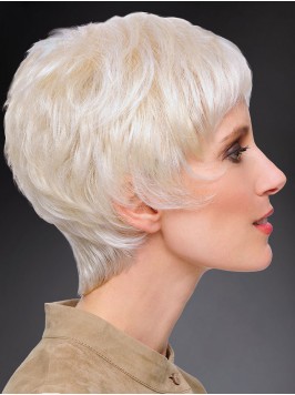 Short Straight Full Lace Synthetic Wigs
