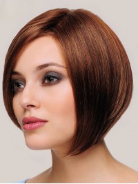 Bob Short Straight Capless Synthetic Wigs