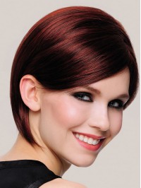 Short Straight Synthetic Capless Wigs