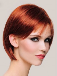 Short Straight Bob Capless Synthetic Wigs