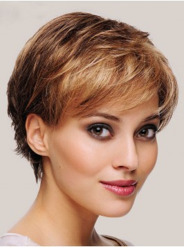 Straight Short Capless Synthetic Wigs