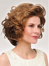 Curly Short Synthetic Capless Wigs