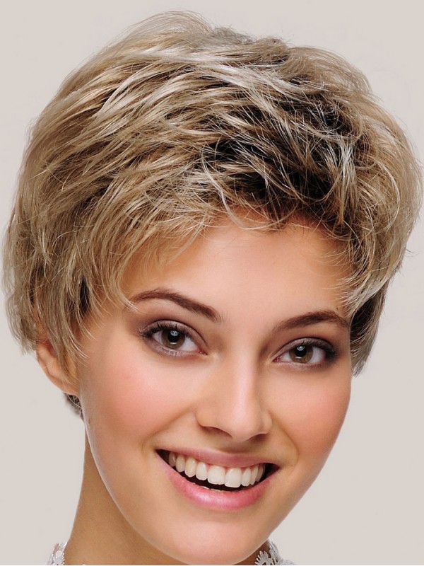 Short Straight Capless Synthetic Wigs