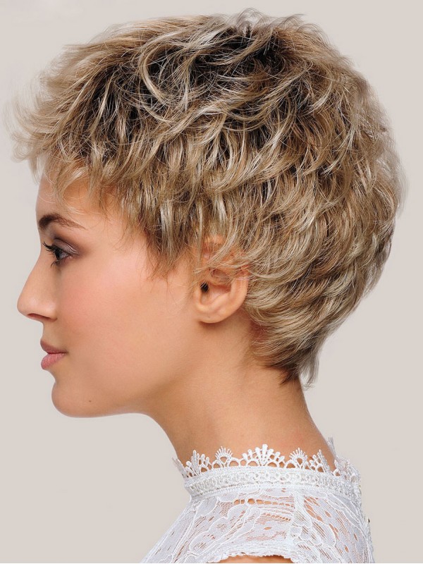 Short Straight Capless Synthetic Wigs