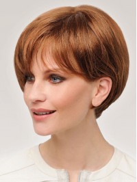 Short Straight Bob Synthetic Capless Wigs