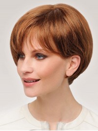 Short Straight Bob Synthetic Capless Wigs