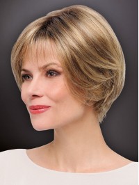 Short Straight Bob Synthetic Capless Wigs