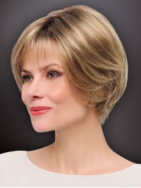 Short Straight Bob Synthetic Capless Wigs