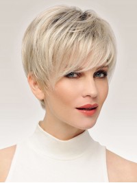 Short Capless Synthetic Straight Wigs