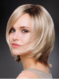 Short Straight Synthetic Capless Wigs