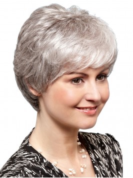 Short Straight Full Lace Synthetic Wigs