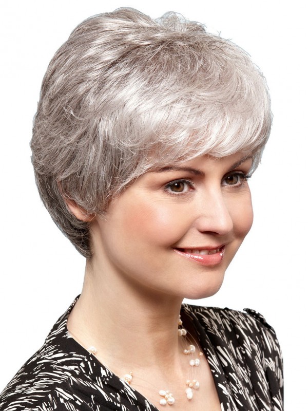 Short Straight Full Lace Synthetic Wigs