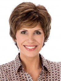 Short Straight Capless Synthetic Wigs