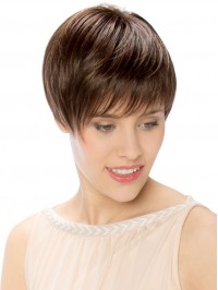 Short Straight Capless Synthetic Wigs