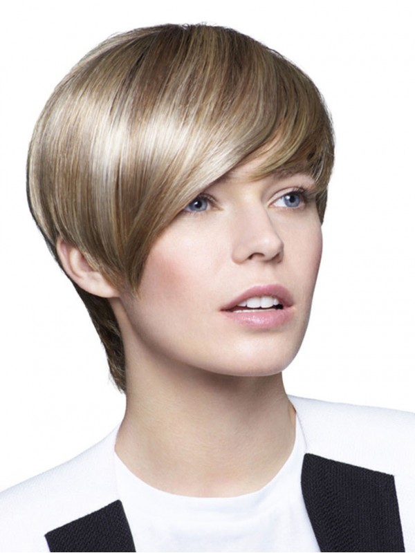 Straight Short Capless Synthetic Wigs