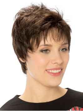Short Straight Capless Synthetic Wigs With
